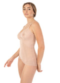 Power Mesh Bodysuit Shaper -  Blush