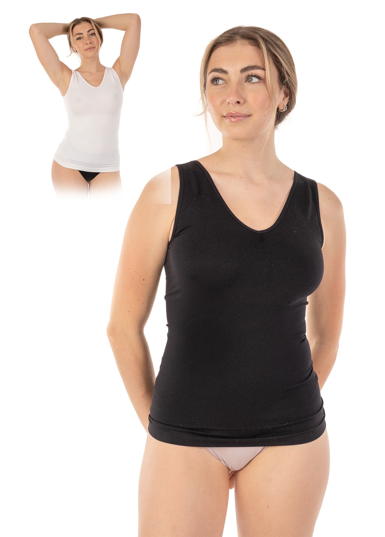 2-Pack Reversible Shaping Tank Top