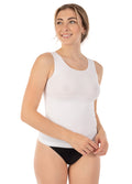 Seamless Shaping Tank Top White