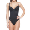 Smooth & Silky Bodysuit Shaper with Built-in Wire Bra and Sexy Lace Trims