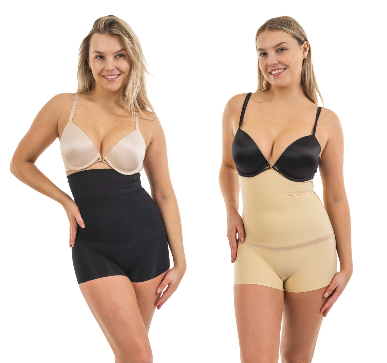 Extra Hi Waist Shaper with Boy Short in 2-pack