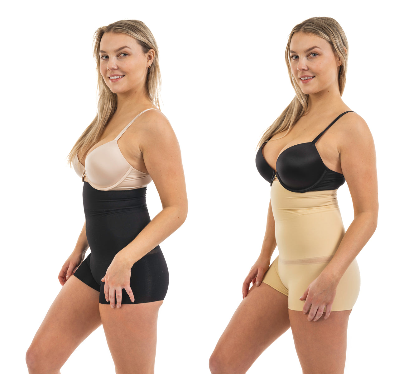 Extra Hi Waist Shaper with Boy Short in 2-pack