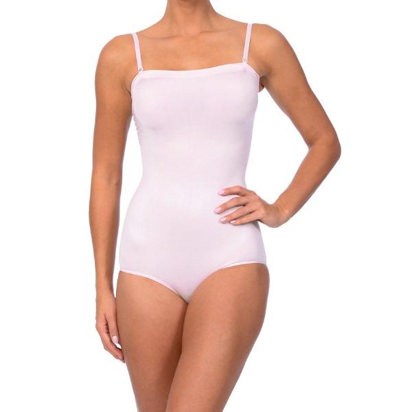Conturve Pale Pink Open Bust Shaping Bodysuit