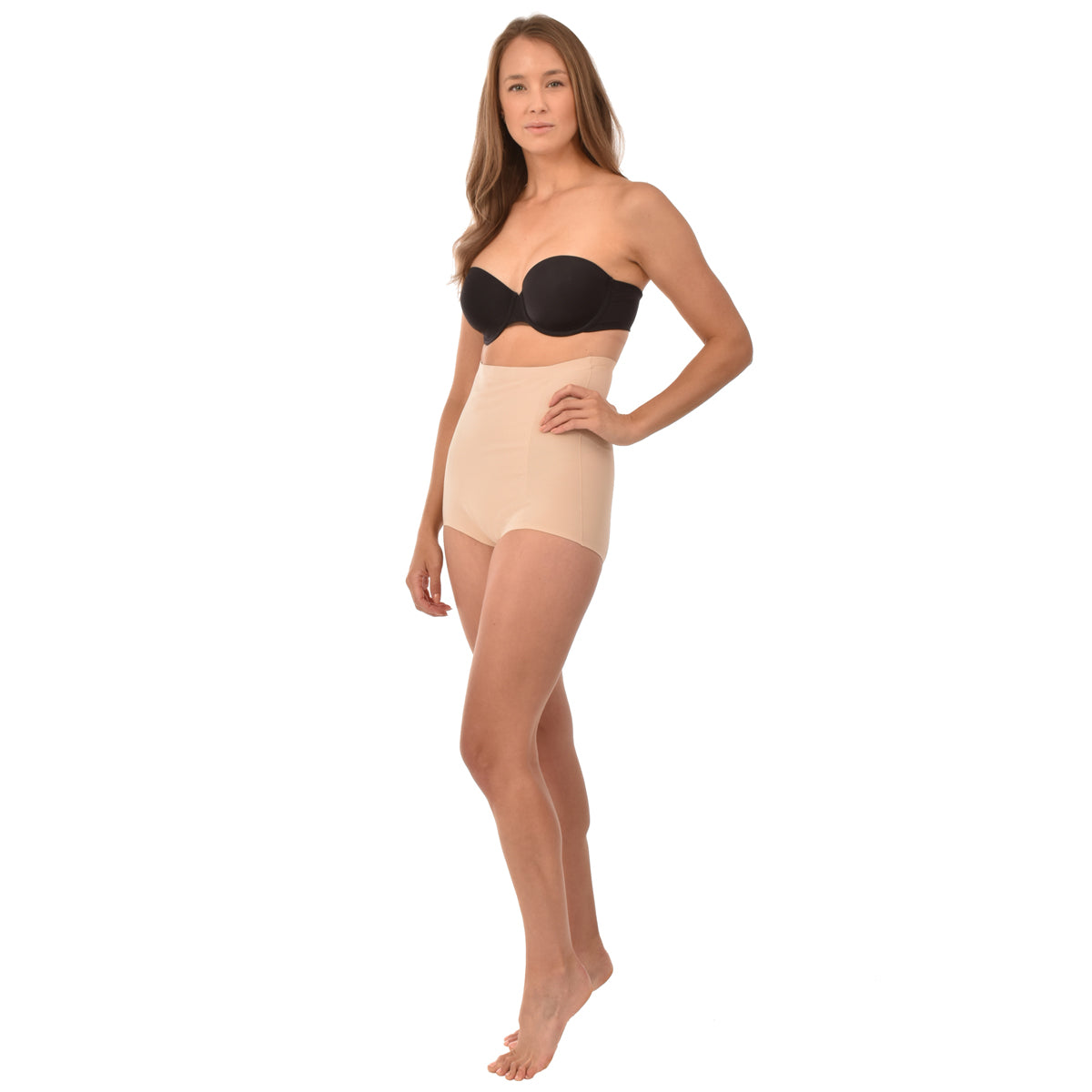 High Waist Full Brief Shaper - Nude