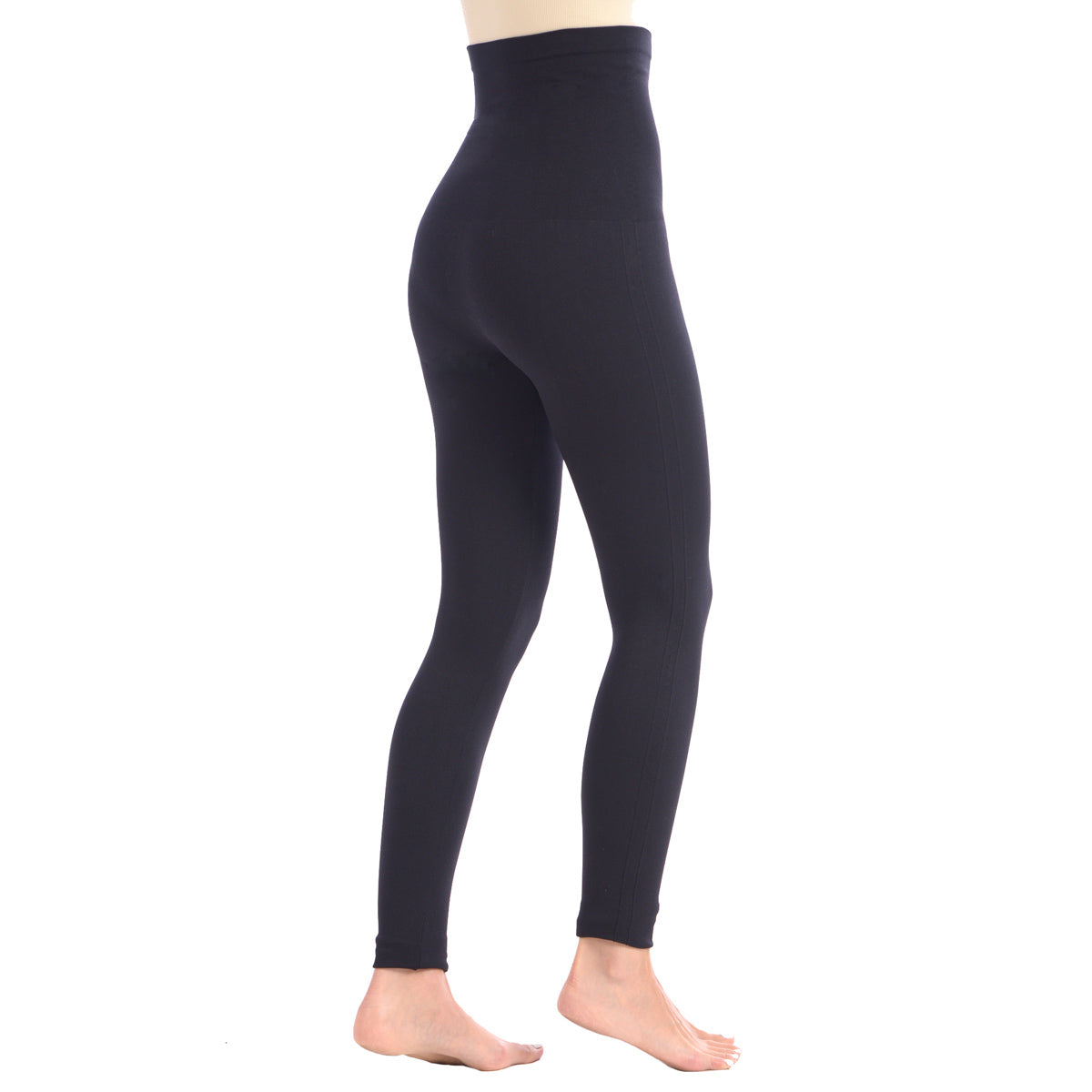 New Full Shaping legging with Double Layer 5 Waistband - Black –